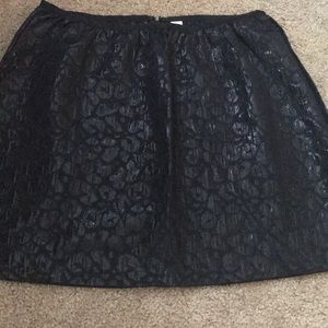 Old Navy cheetah print skirt